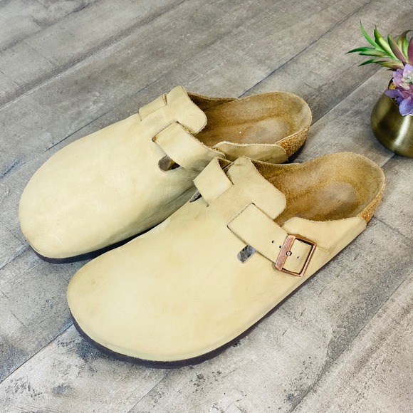 BIRKENSTOCK Boston Clog in Tobacco
Oil Leather Men's Size 10 US 43 Eu - Picture 1 of 7